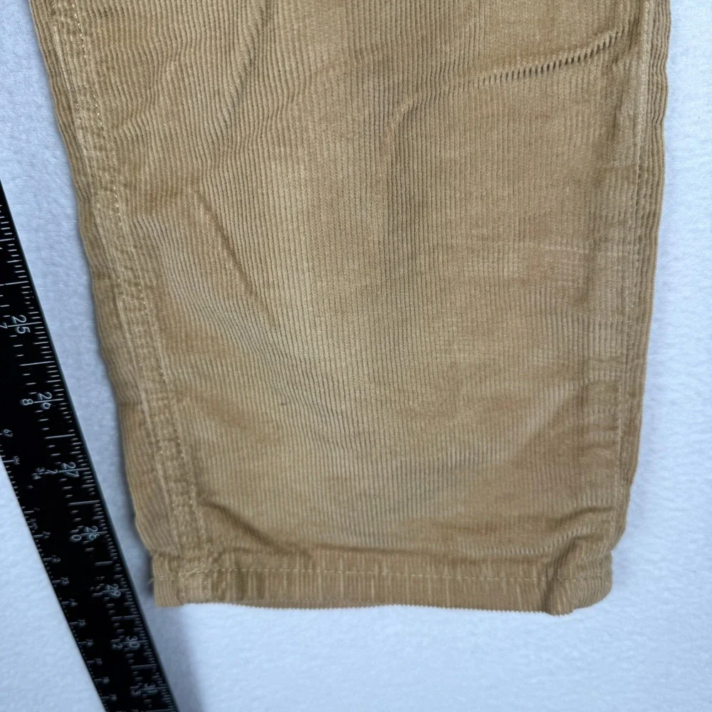 Banana Republic Traveler Slim Fit Corduroy Pants Mens 31x30 Khaki‎ Tan 744274-10